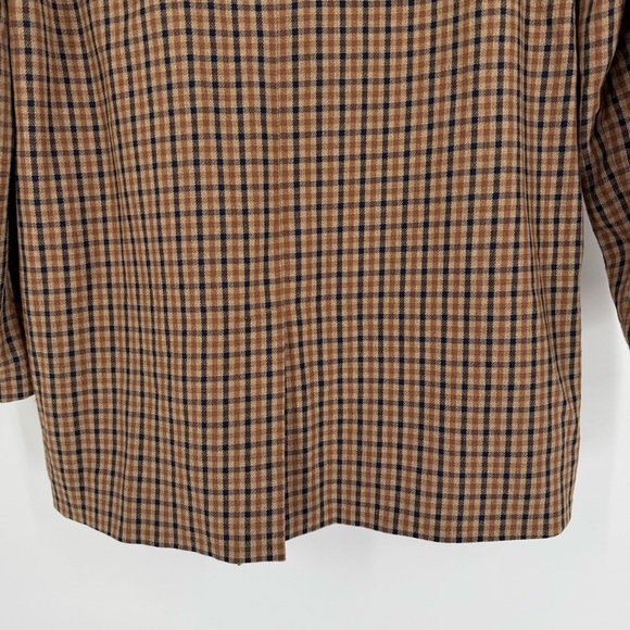 Madewell Blazer Plaid Checkered Preppy Academia Ivy League XXS Tailored Fit Bold - Picture 7 of 13